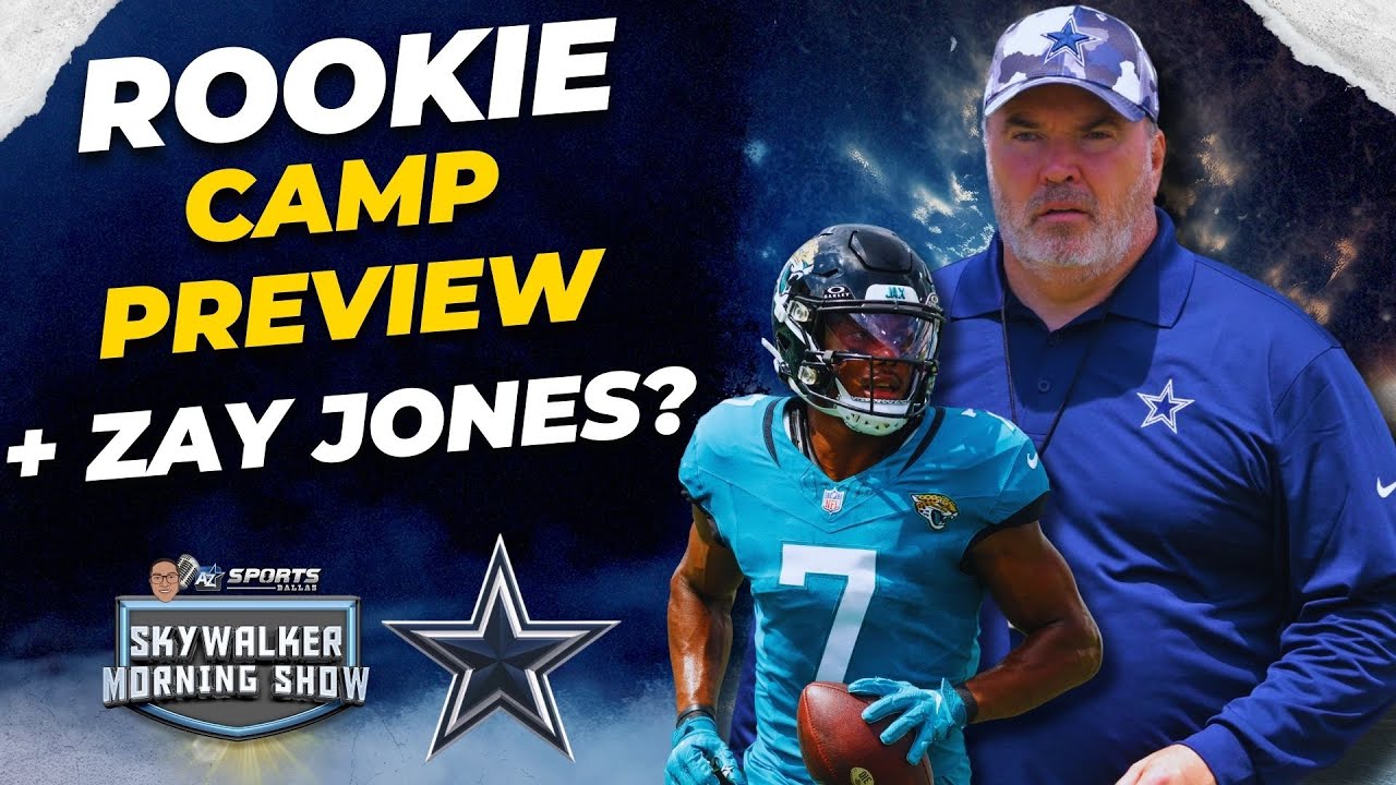 WATCH: ✭ What to watch for at #Cowboys rookie mini camp || + Why a veteran WR like Zay Jones makes sense