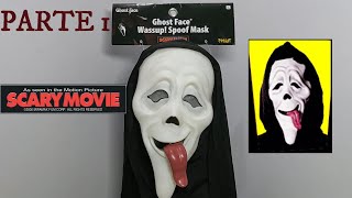 Máscara Wassup! - Wazaaaa! Spoof Mask | Ghostface Scream Fun World Scary Movie