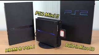 PS2 Sony Never Released ... Mini Edtion HDMI, MicroSD & More !