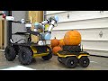 Robot Pumpkin Carving | Husky UGV and Universal Robots UR5e Cobot