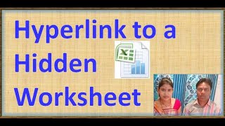 How To Hyperlink To A Hidden Worksheet - Excel Vba, Hyperlink To A Hidden Worksheet, Excel,
