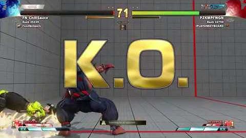 Take the throw!  Throw loop!  Street Fighter V