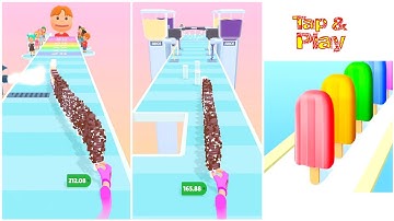 Popsicle Stack Levels 8 - 9 Gameplay Walkthrough Android Games All Levels Unlock, ios