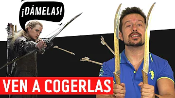 ¿Cómo se llama la espada de Legolas?