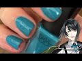 【刀剣乱舞ONLINE】松井江のイメージネイル💅塗ってみた#セルフネイル #松井江#とうらぶ #刀剣乱舞