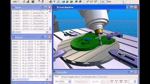 ICAM Mastercam integrated NC post processing and CNC Verification Simulation