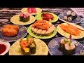 BEST conveyor belt SUSHI in TOKYO (if you're on a budget) | LOCAL Japanese food in Tokyo + TONKATSU