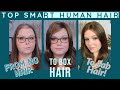 Washing and Styling New Top Smart 12" Human Hair by Jon Renau