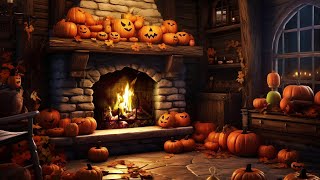 Cozy Fireplace and Rain in Halloween Ambience (Fireplace Burning, Cozy Rain and Thunder) by Refined Ambience 503 views 6 months ago 10 hours