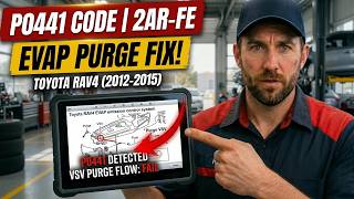Fix P0441 Code Toyota RAV4 — EVAP Purge VSV Diagnostic (2AR-FE)