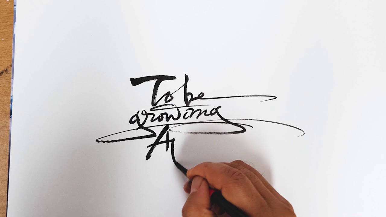 CALLIGRAPHY OF MY OWN [ FORZEN 2 OST] SATISFYING CALLIGRAPHY WITH
