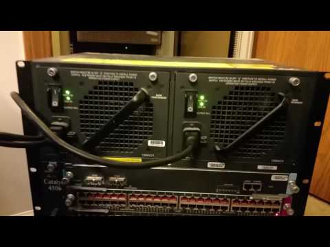 Cisco 4506 power demonstration