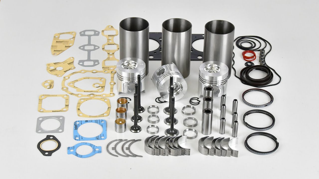 Overhaul Rebuild Kits For Komatsu Engine 3D78-1D From Soonparts - YouTube