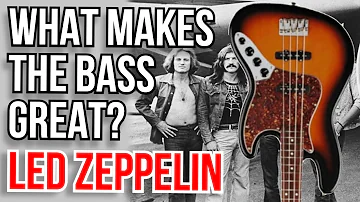 5 Reasons Led Zeppelin Bass Sounds Great - John Paul Jones - Bass Lesson