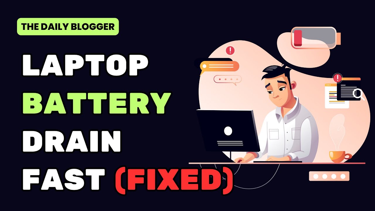 The Hidden Culprit: Why Your Laptop Battery Drain Fast - YouTube