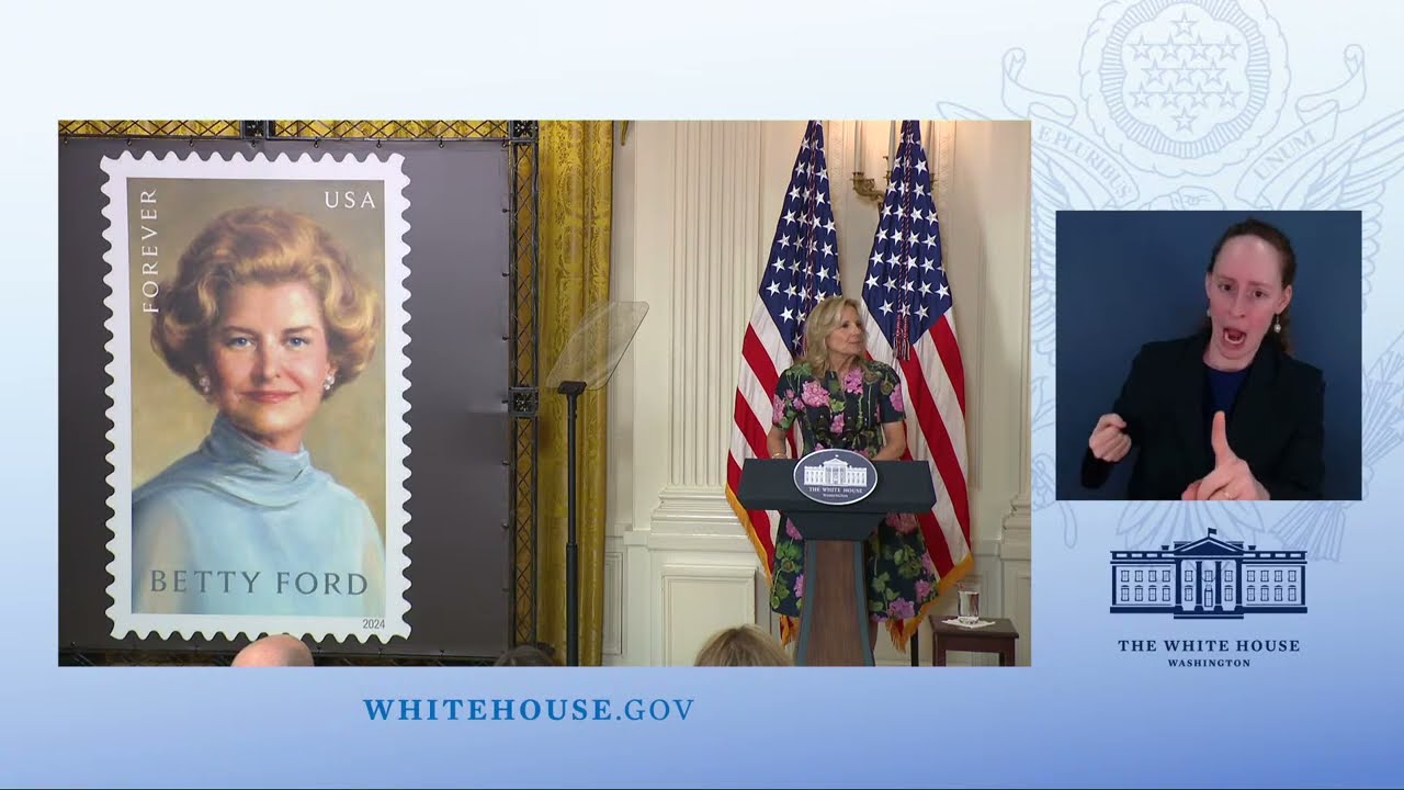 Betty Ford Stamp Reveal