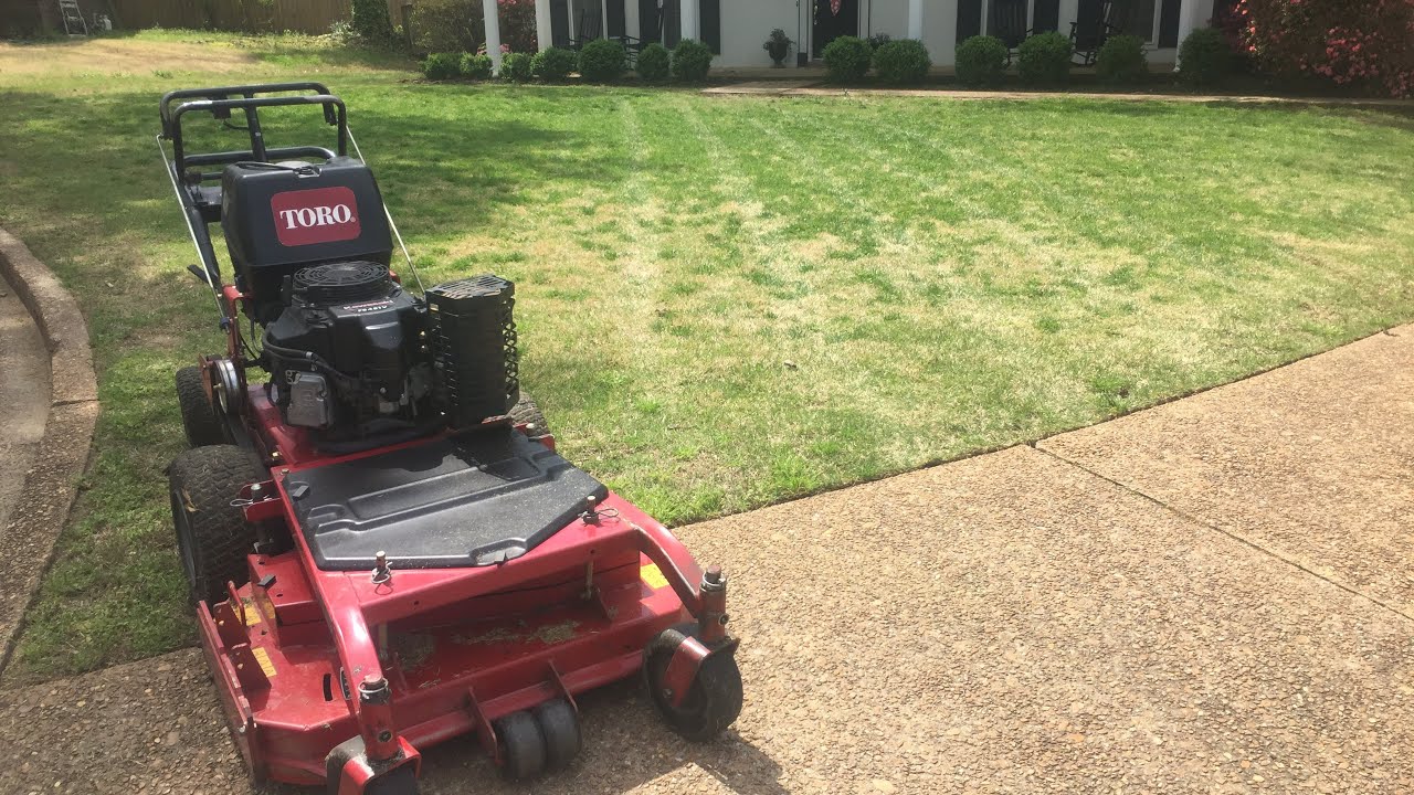 Real Time Mowing Toro T Bar