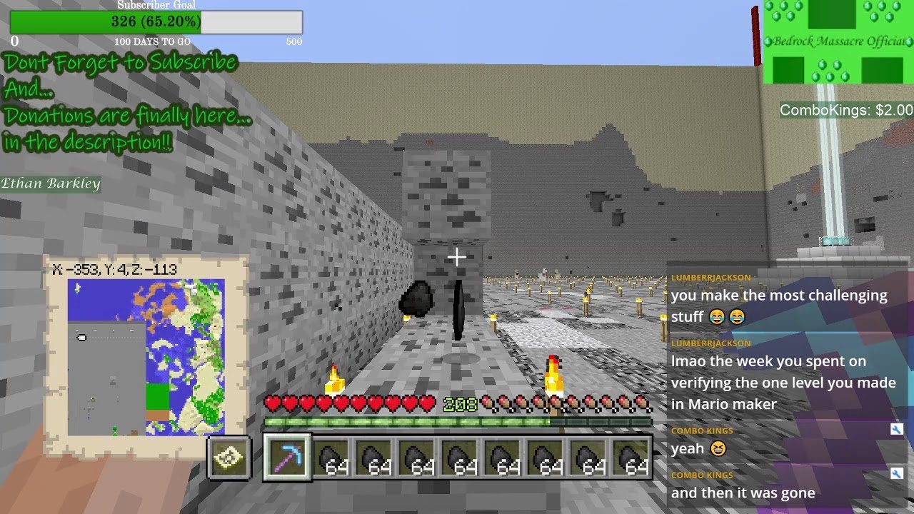 - Minecraft - Mine Out The World - Mining 100,000 Coal Ore!