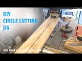 How to build a diy circle cutting jig  woodworking