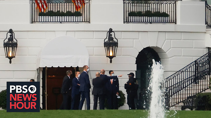 How are White House staffers reacting to Trump's diagnosis?