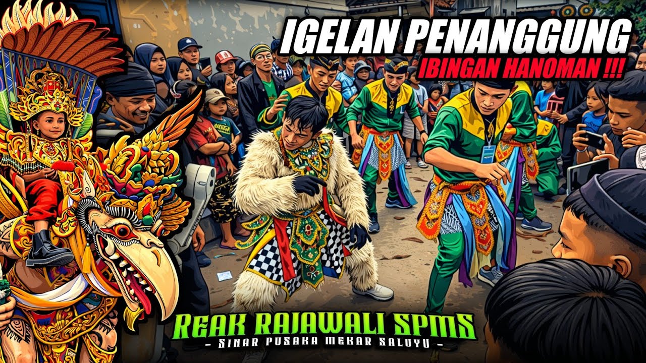 Igelan penanggung dan hanoman sangat kompak || REAK RAJAWALI SPMS 🔥 BALADNA MANG IPIN