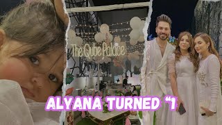 Alyana’s first birthday| Ezza khan | Met them after 4 years