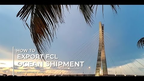 Create an FCL Ocean Export Straight Shipment in Magaya Software