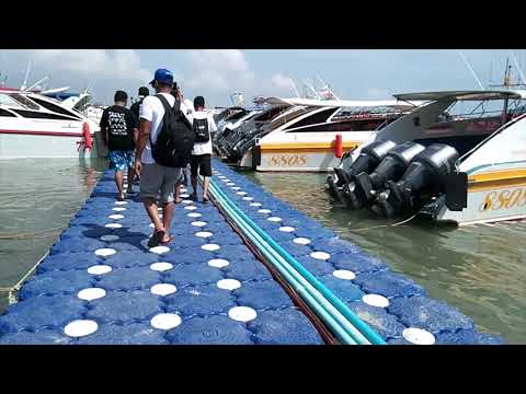 Speed Boat Towards Phi Phi Island & Monkey Island - Phuket & Krabi Trip - Ep 07 of 09