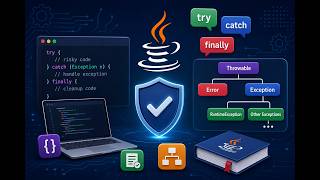 Java Exception Handling Complete Guide | throw vs throws, Try-With-Resources & Exception Hierarchy