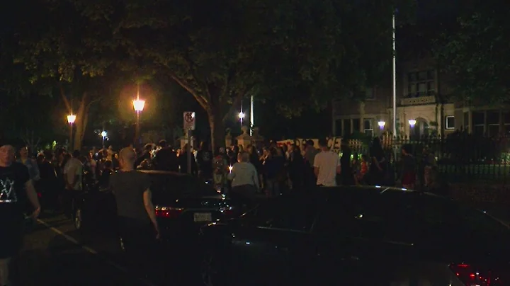 Protesters Gather At Governor’s Mansion