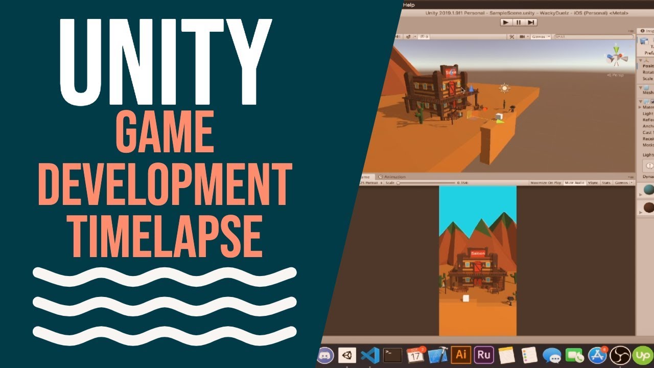 Unity Game Development Timelapse [Commentary] - YouTube