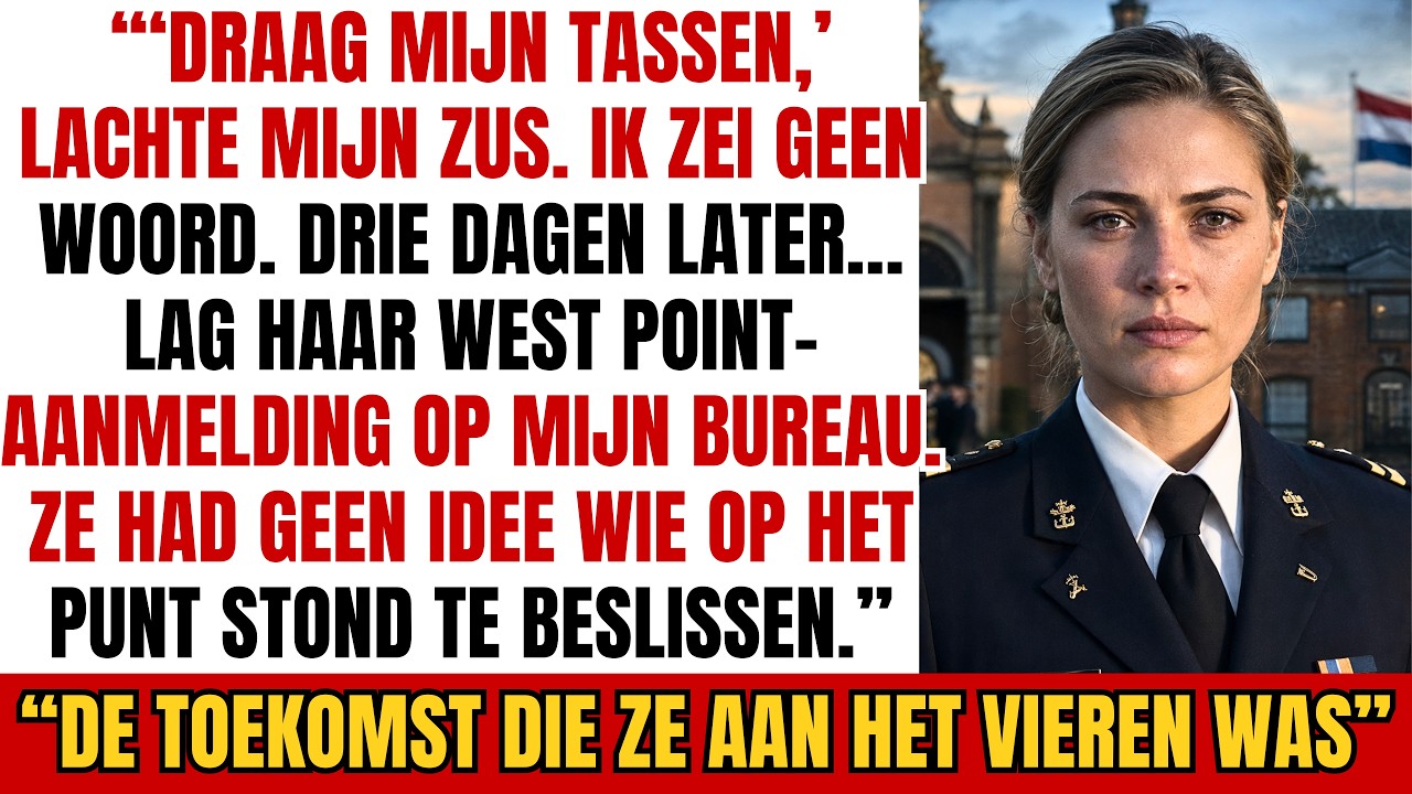 Op het feest ter ere van mijn zus hief mijn vader het glas en noemde haar de toekomst van onze familie. Toen kwam Victoria naar me toe en fluisterde: “Kijk er maar goed naar. Dit is het dichtstbij...