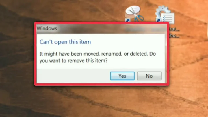 Pc Problem | Fix It Might have moved, renamed or Deleted.Do you want to remove this item