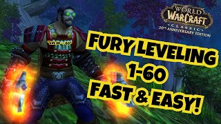Fury Warrior 1-60 FAST (This Changes Everything)