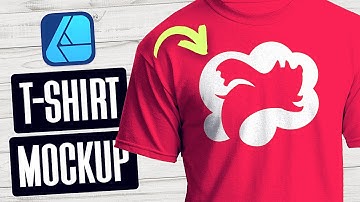 Create a t shirt mockup with Affinity Designer
