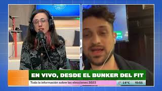 #LaEleccionPorOtrosMedios - Facu Díaz y su particular móvil desde el búnker del FIT
