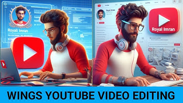How To Creat 3D Ai Wings YouTube Image | Treanding Wings YouTube Video Editing | Bing Image Creator