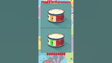 Can You Find the 3 Differences? #190