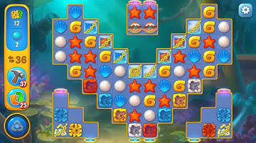 Fishdom level 1196 Gameplay (iOS Android)