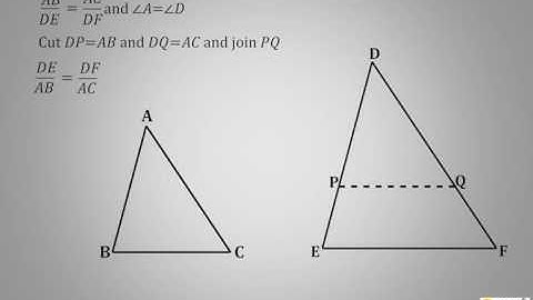 10M06 - Triangles - SAS Criterion for Similarity of Triangles
