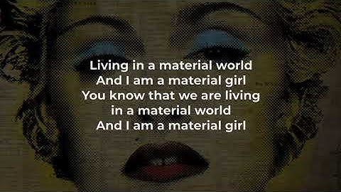 Thumbnail of Madonna- Material Girl (LYRICS)