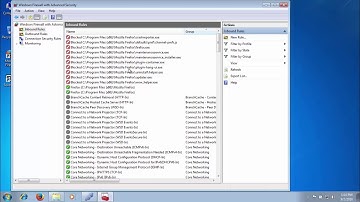 How to block multiple programs | files | whole or entire program folder at once in windows firewall.