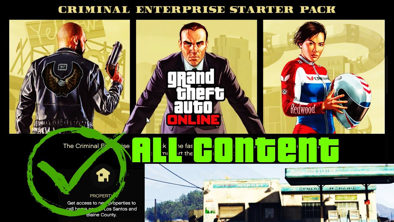 Enterprise starter. Grand Theft auto v: Criminal Enterprise.. Grand Theft auto v - Criminal Enterprise Starter Pack. Criminal Enterprise Starter Pack.