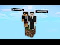 SOBREVIVENDO em APENAS 1 BLOCO com MEU AMIGO no MINECRAFT! ft.  Games Martins