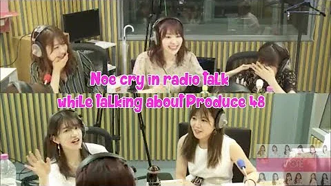 ENG "Yamada Noe Crying When Talked About Produce 4...