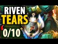 HOW TO MAKE A RIVEN CRY