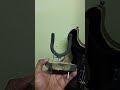 diy easy guitar wall hanger