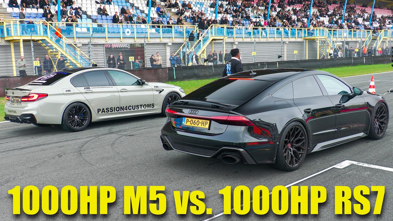 DRAGRACE MADNESS! 1000HP BMW M5 F90 vs. 950HP M3 G80, 1100HP E63S AMG, 1200HP Turbo S..