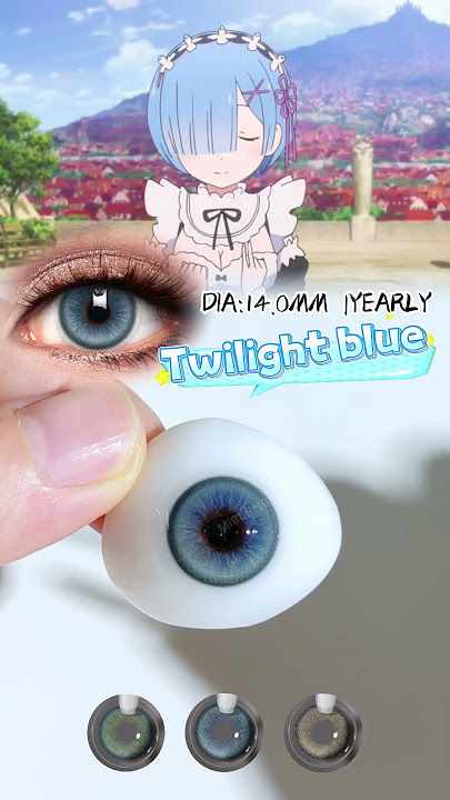 Dari 0 hingga energi Rem dalam 3 detik → cukup tambahkan lensa biru yang indah ini.💙 #mislens #bl...