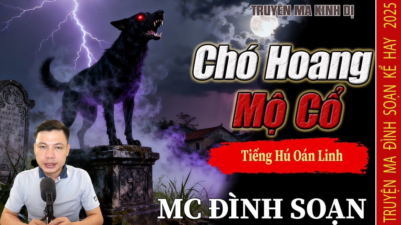 Truyện Ma Đình Soạn : Chó Hoang canh Mộ cổ - Tiếng Hú Gọi Linh Hồn Oan.